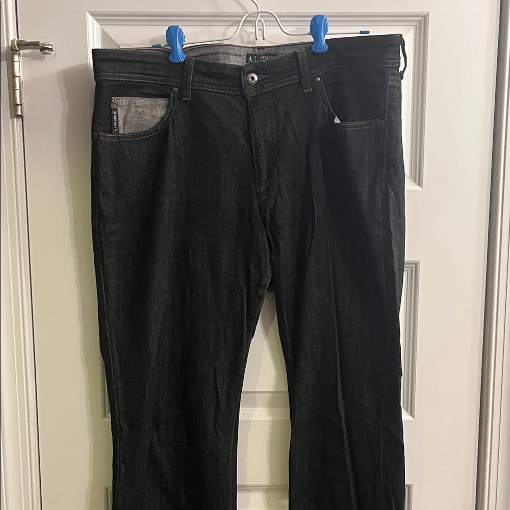 Armani Exchange Slim Black Jeans